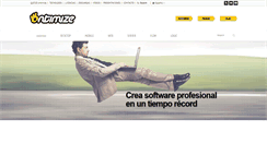 Desktop Screenshot of ontimize.com